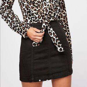 Free People Modern Femme Skirt